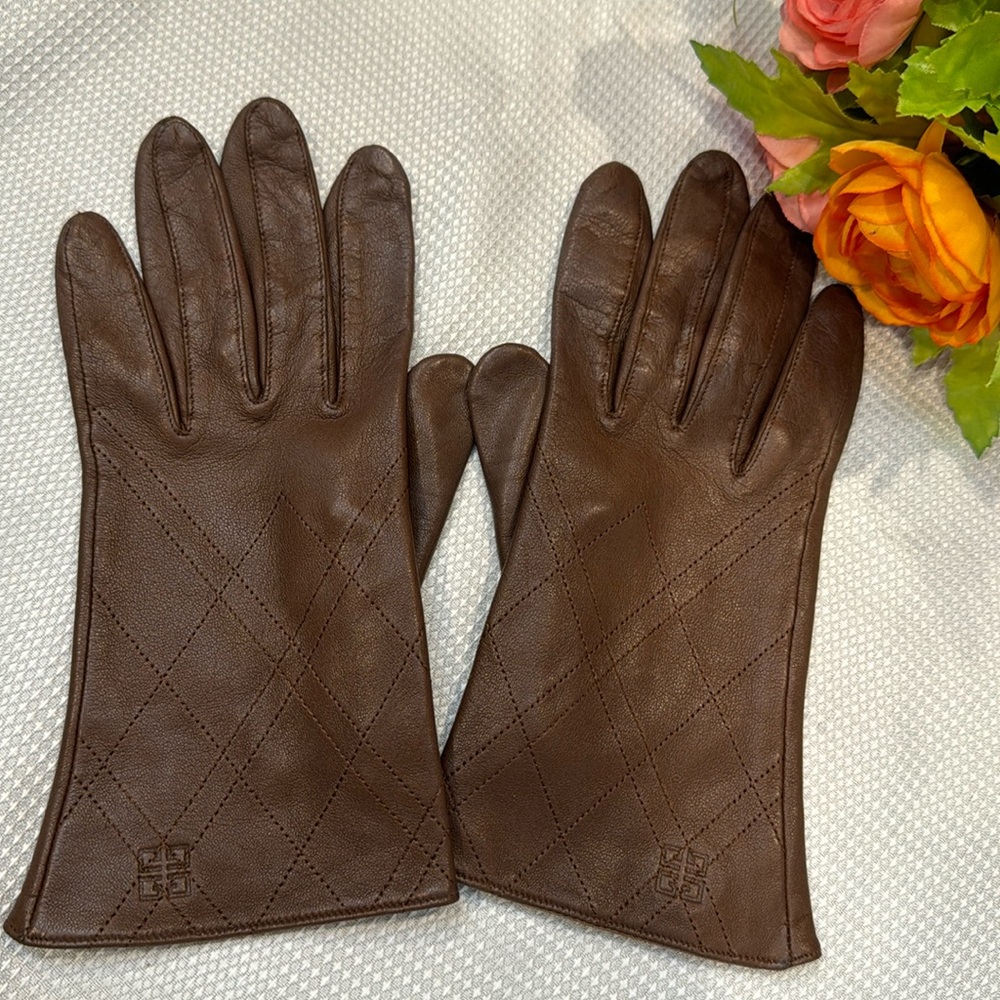 Authentic Givenchy Leather Gloves - image 1